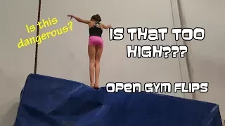 Back Tucks, Front Handsprings and Splits | Gymnastics With Bethany G