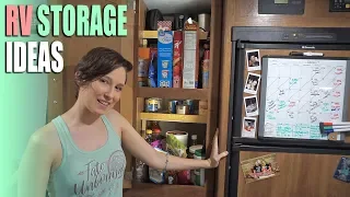 6 RV Storage & Organization Ideas - Space Saving in a Small Trailer