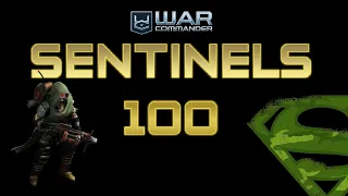 War Commander - Sentinels 100 - 14 Level 13 Wastelanders.