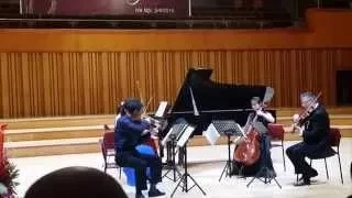 Trio Fugu (5 Apr 2015) 5a - R. Schumann - Piano Quintet in E-flat Major op. 44