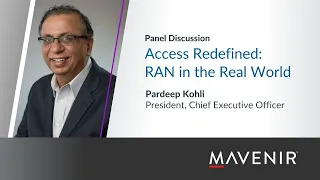 Mavenir – Access Redefined: RAN in the Real World – Panel Discussion at TIP SUMMIT '19