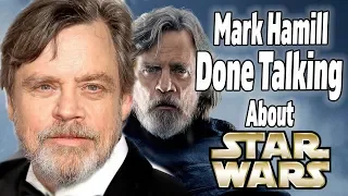 Mark Hamill DONE Talking Luke Skywalker in Star Wars Episode 9?