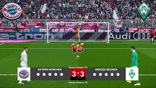 PES 2021 - Bayern Munich vs Werder Bremen - Penalty Shootout - Bundesliga