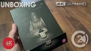 The Witch 4k UltraHD Blu-ray limited edition from second sight unboxing