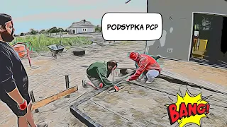 Podsypka cementowo-piaskowa PCP pod nasz taras z płyt z betonu architektonicznego