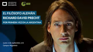 Richard David Precht por primera vez en la Argentina