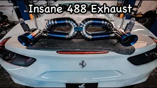 Ferrari 488 Titanium Exhaust  *LOUDEST EVER ?*