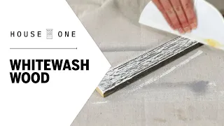 How to Whitewash Wood | House One | This Old House