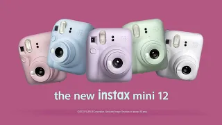 *new* instax mini 12 | product video (10 sec)