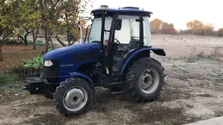 ДТЗ 5504К на (50к.с): скільки гектарів землі можна обробити даним трактором, відповідь у відео