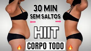 30 Min Full Body HIIT Cardio Wolkout 🔥 Low impact, No Jumping, At Home