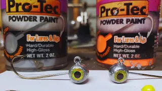 How to Powder Paint Jigheads at Home