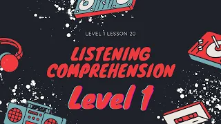 Listening Comprehension Level 1 Lesson 20 Story and Questions about Sunrise and Sunset