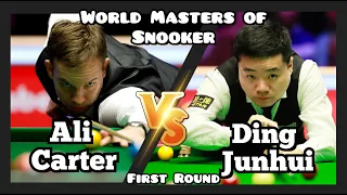 Ali Carter vs Ding Junhui - World Masters of Snooker 2024 - First Round Live (Full Match)