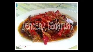 Resep DENDENG BADARUAK/MASIAK khas Dapur Uni ET