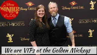 Disney Wonder | We are VIPs at the Golden Mickeys!!! | Cruise Vlog