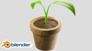 How to Create a Potted Plant in Blender (Tutorial)