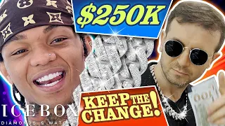 Swae Lee Drops $250K & Runs Into the Mob Boss at Icebox!