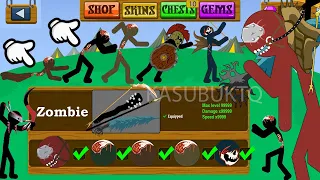 SUMMON ALL SUPER ZOMBIES X99999 ICON AT THE BEGINNING OF THE PANDEMIC | STICK WAR LEGACY - KASUBUKTQ