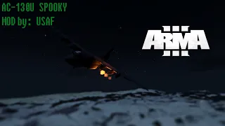 USAF AC-130U Spooky II | Mod Gameplay | ArmA III