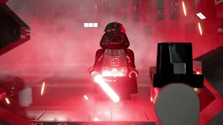 Darth Vader entrance but there's something in the way...