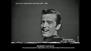 1965   Robert Goulet  So in Love