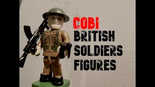 COBI British soldiers | WW2 bricks and figures | Unboxing and review