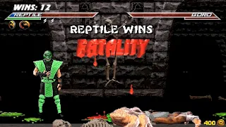 REPTILE MK2 ( Mortal Kombat New Era 2021 ) Full Playthrough