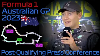Post Qualifying Driver Press Conference Australian GP 2023