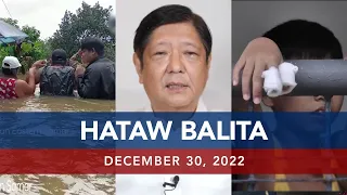 UNTV: Hataw Balita Pilipinas | December 30, 2022