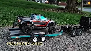 TRAILERS BY JARED 1/10 scale RC trailers