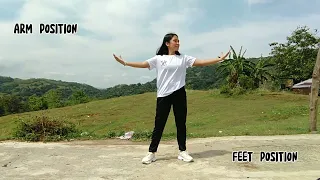 Fundamental dance positions in folk dance | Combination of the arms and feet positions