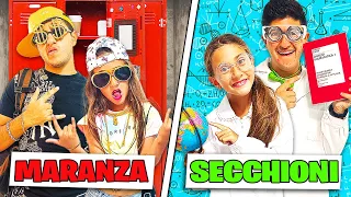 MARANZA VS SECCHIONI IL PRIMO GIORNO DI SCUOLA! CON GIADA E RIKY *Amici vs Nemici*