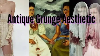 Time Worn Chic ~ Unraveling the Antique Grunge Aesthetic ~ Fashion’s Enigmatic Edge (Music Playlist)
