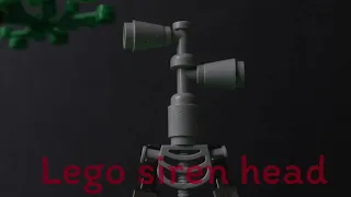 LEGO siren head (stop motion)