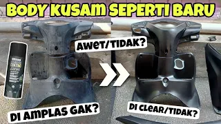 CARA MENGHITAMKAN BODY KASAR YG KUSAM PAKAI DITON DASHBOARD COATING