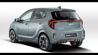 The New 2024 Kia Picanto GT Line Rival Hyundai I10 - 1.0-litre or a 1.2-litre petrol engine