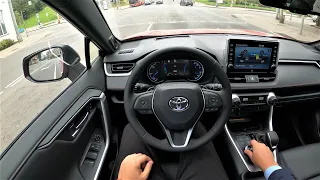 2021 TOYOTA RAV4 Plug-in Hybrid [Premium] 306HP | POV Test Drive & Fuel consumption check