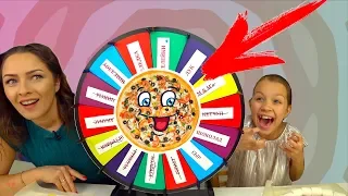 CRAZY ROULETTE Pizza CHALLENGE Mystery Wheel of Pizza Challenge /// Wiki Show