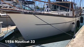 1986 Nauticat 33 HD Walkthrough  | California Yacht Sales