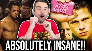 FIGHT CLUB’S TWIST BLEW MY MIND!! Fight Club Movie Reaction! YOU DON'T TALK ABOUT FIGHT CLUB