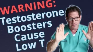 Testosterone Boosters Cause Low T (Warning)