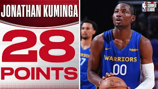 Jonathan Kuminga Leads Warriors With 28 PTS!