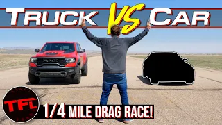 Not Even Close! Does the Ram TRX Beat This New Performance Car In a Drag Race? Let’s Find Out!
