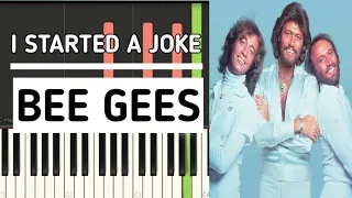 [Easy Piano Tutorial] I Started A Joke - Bee Gees - Natzpiano