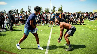 WE DID 1ON1S FOR $10,000!! (D1 RECRUITS SHOWED UP & BALLED OUT)