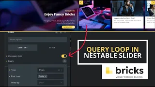 Query Loop in Nestable Slider - Bricks builder