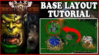 Grubby | Warcraft 3 TFT | 1.30 | ORC Base Layout TUTORIAL