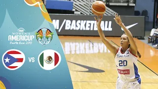 Puerto Rico v Mexico - Full Game - FIBA Women's AmeriCup 2019