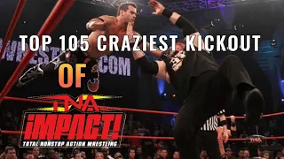 TOP 105 Craziest Kickouts of TNA IMPACT part 1